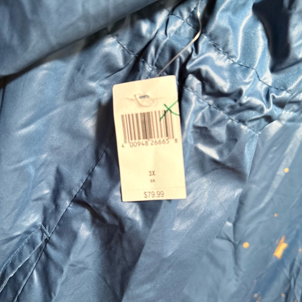 Disney Parks Princess Jasmine Hooded Rain Jacket- 3XL - Picture 7 of 7